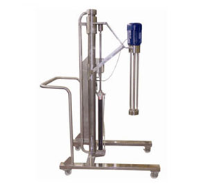 Homogenizer for 300L cap with Pneumatic Lifting stand